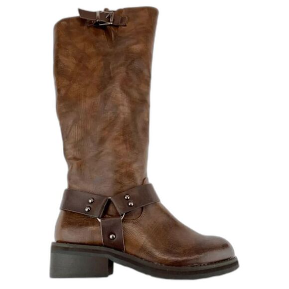 Very Volatile Meridee Brown Faux Leather Woman Boot - Picture 1 of 1